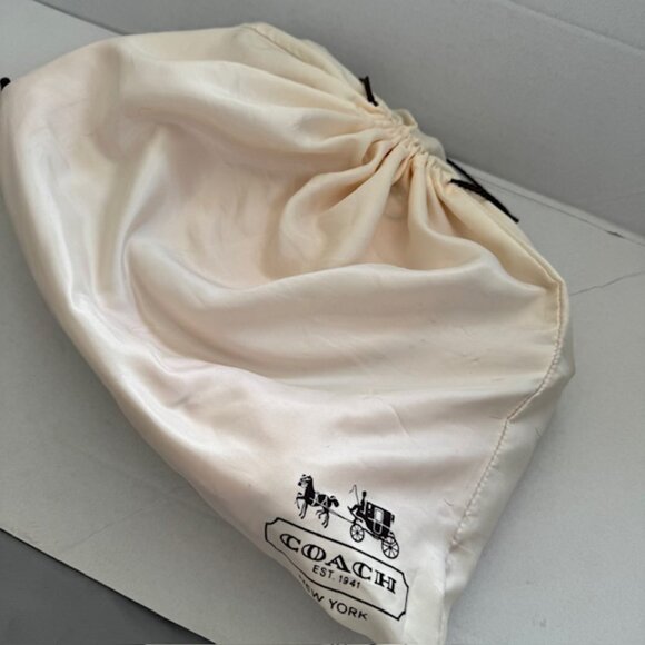 Vintage Coach Kara Carryall Purse‎ Handbag Peach/Pink Guaranteed Authenticity - Picture 8 of 12